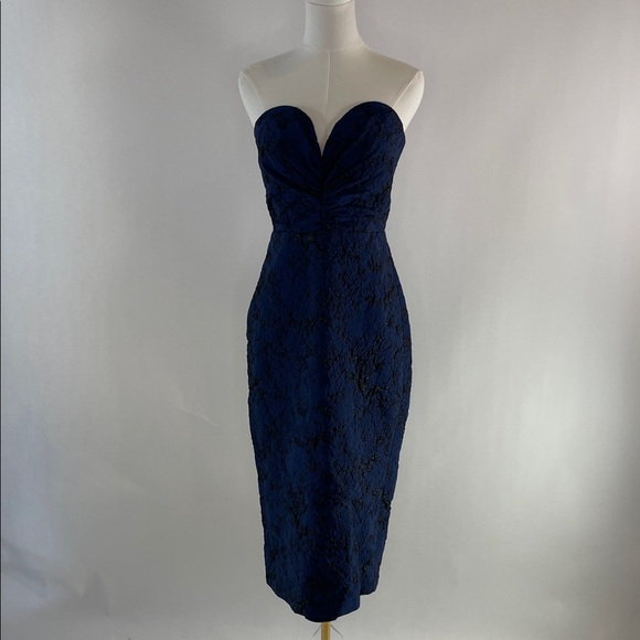 Monique Lhuillier Cora Midi Dress, 6 - Picture 6 of 13